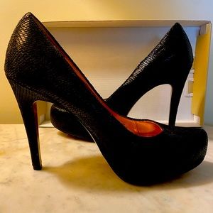 EUC BCBG Addison Hidden Platform Stiletto, sz 7.5